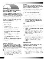 Preview for 2 page of ClearSpan 104900 Manual