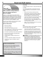 Preview for 2 page of ClearSpan 500 Cold Frame Series Manual