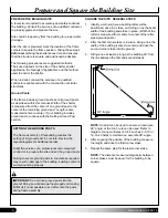 Preview for 6 page of ClearSpan 500 Cold Frame Series Manual