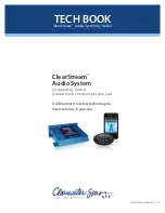 Clearwater Spas ClearStream Gecko in.stream Tech Book preview