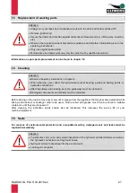 Preview for 27 page of Clemens Technologies CL861.000000 right Operating Manual