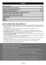 Preview for 2 page of CLEVERSPA BLACK LABEL Instruction Manual