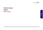 Preview for 3 page of Clevo P955EP6 Service Manual