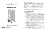 Preview for 1 page of climacity PurLine NDB-09S User Manual