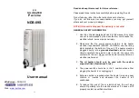 Preview for 6 page of climacity PurLine NDB-09S User Manual