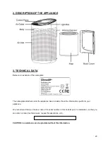 Preview for 23 page of Climadiff AIRPUR3 User Instructions