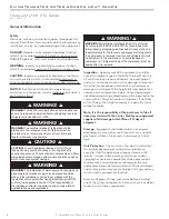 Preview for 4 page of ClimateMaster Tranquility 20 TSD 006 Series Installation Operation & Maintenance