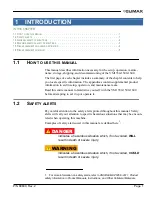 Preview for 13 page of Climax VM1350 Operating Manual