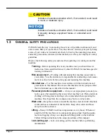 Preview for 14 page of Climax VM1350 Operating Manual