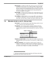 Preview for 15 page of Climax VM1350 Operating Manual