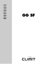 Preview for 1 page of Climit GG SF Manual