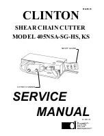 Clinton 405NSA-SG-HS Service Manual preview