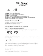 Preview for 5 page of Clip Sonic TES160 User Manual