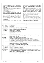 Preview for 10 page of CLIVET WSH-EE 101 Installation And Use Manual