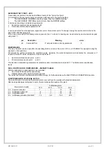 Preview for 32 page of CLIVET WSH-EE 101 Installation And Use Manual