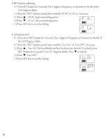 Preview for 17 page of Clockaudio CW-7000 Instruction Manual