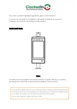 Preview for 4 page of ClockedIn SmartHub-FT Installation Manual