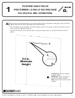 Preview for 6 page of Closet Maid SHELFTRACK Assembly Instructions Manual