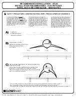 Preview for 7 page of Closet Maid SHELFTRACK Assembly Instructions Manual