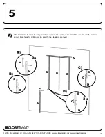 Preview for 21 page of ClosetMaid SHELFTRACK 2845 Manual