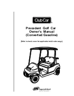 Club Car Precedent Owner'S Manual preview