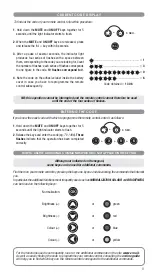 Preview for 11 page of CME CONTROL TV 100 Instructions And Codes