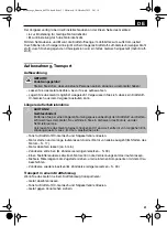 Preview for 31 page of CMi 462226 Original Instructions Manual