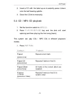 Preview for 11 page of CMX CRC 7380 User Manual