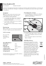 Preview for 2 page of CO/Tech OTL-24-WH Quick Start Manual