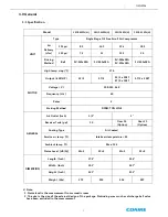 Preview for 7 page of Coaire SCROLL CSOF-M3PL/H12 Maintenance Manual And Parts List