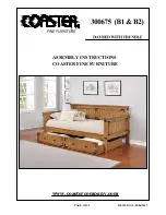 Coaster Fine Furniture 300675 Assembly Instructions preview