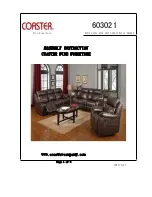 Coaster Fine Furniture 603021 Assembly Manual preview