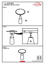 Preview for 3 page of Coaster 915109 Assembly Instructions