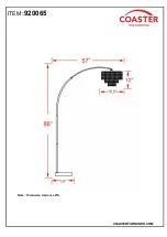 Preview for 4 page of Coaster 920065 Assembly Instructions