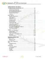 Preview for 4 page of Cobalt Digital Inc 272 Owner'S Manual