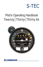 COBHAM S-TEC Thirty Pilot Operating Handbook preview