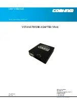 COBHAM Veta Network Adapter (VNA) User Manual preview