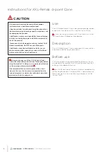 Preview for 4 page of Cobi Rehab XXL-Rehab 4-punkt Stok User Manual