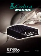 Cobra Marine Marine MF2500 Owner'S Manual preview