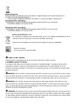 Preview for 4 page of Cobra Airmow5180V Owner'S Manual