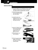 Preview for 8 page of Cobra XRS 9670 Operating Instructions Manual