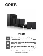 Coby DVD938 Instruction Manual preview