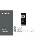 Coby Snapp CAM5002 Instruction Manual preview