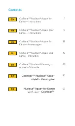 Preview for 2 page of Cochlear Kanso CP950 User Manual