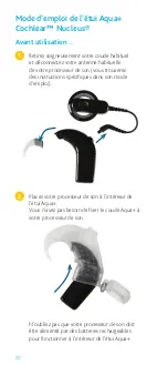 Preview for 22 page of Cochlear Nucleus Aqua+ Instructions Manual