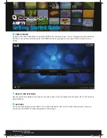 Preview for 2 page of Cocoon AMP TV Getting Started Manual