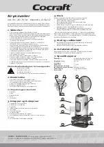 Preview for 3 page of Cocraft LD-SL02 User Manual