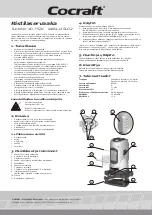 Preview for 4 page of Cocraft LD-SL02 User Manual