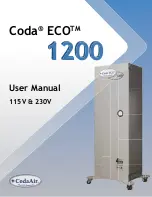 Coda ECO 1200 User Manual preview