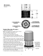 Preview for 3 page of Code 3 ARCH Beacon Installation & Operation Manual